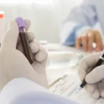 medical technicians performing lab work